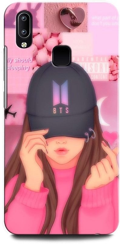 INTELLIZE Back Cover for Vivo V9 Pro 1851/PD1730DF_EX BTS X ARMYJUNGSHOOK, KOREAN, HEARTBEAT, BTS, GIRL, SINGER  (Multicolor, Hard Case, Pack of: 1)