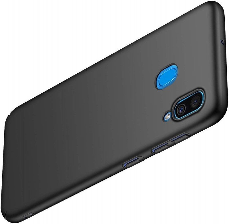 CELLCAMPUS Back Cover for Vivo Y93  (Black, Grip Case, Pack of: 1)
