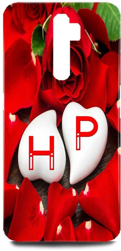 MP ARIES MOBILE COVER Back Cover for Redmi Note 8 Pro/MZB8310IN,H Loves P Name,H Name, P Letter, Alphabet,H Love P NAME  (Multicolor, Hard Case, Pack of: 1)