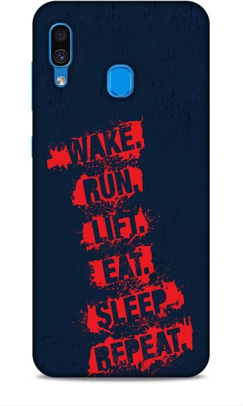 Coverland Back Cover for Samsung Galaxy A30  (Blue, Orange, Pack of: 1)