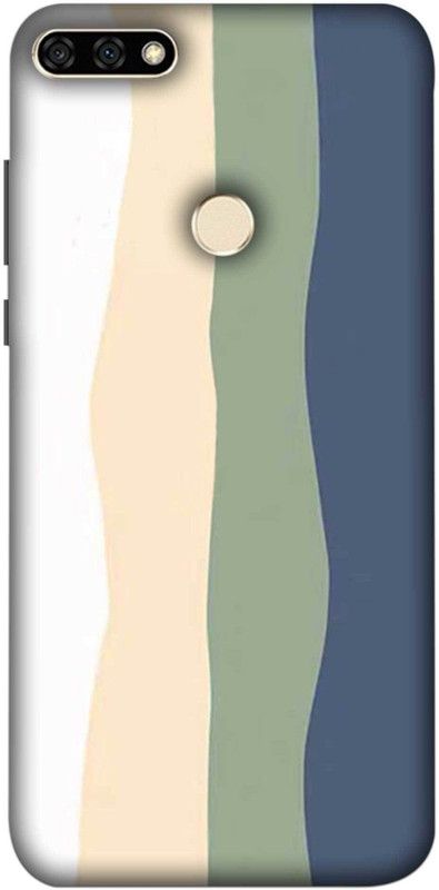 NDCOM Back Cover for Honor 7C  (Multicolor, Hard Case, Pack of: 1)