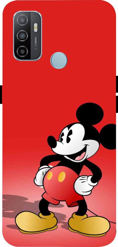 LIKELOOK Back Cover for Oppo A53 2020, Oppo A33 2020, ( Micky, Minnie, Cartoon )  (Multicolor, Shock Proof, Pack of: 1)