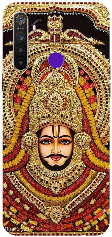 Wall Art Back Cover for Realme 5s Shyam Baba, Khatu Shyam  (Multicolor, Dual Protection, Pack of: 1)