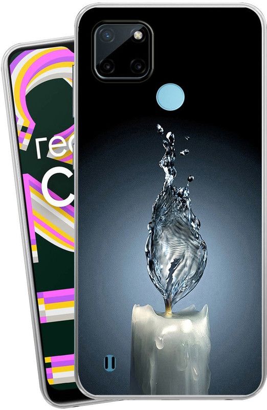 Mitvaa Back Cover for Oppo Realme C21Y  (Multicolor, Dual Protection, Silicon, Pack of: 1)