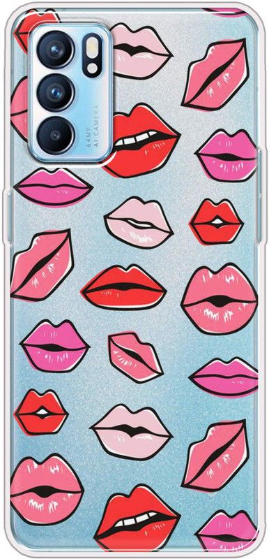 Print Zap Back Cover for Oppo Reno 6  (Multicolor, Grip Case, Silicon, Pack of: 1)