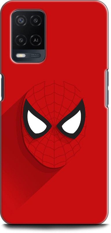 INDICRAFT Back Cover for OPPO A54, CPH2239 SPIDERMAN, AVENGER, MARVEL, SUPERHERO, SPIDERMAN  (Multicolor, Dual Protection, Pack of: 1)