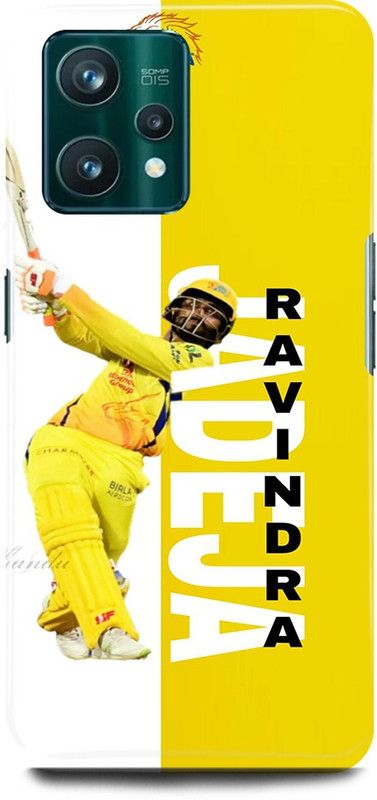 play fast Back Cover for Realme 9 Pro 5G, RMX3471 RAVINDRA, JADEJA, INDIAN, PLAYER, CSK  (Yellow, Hard Case, Pack of: 1)