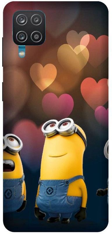 Vinsmoke Back Cover for Samsung M12 Minions, Cute, Minions Cover, Cartoon  (Multicolor, Shock Proof, Pack of: 1)