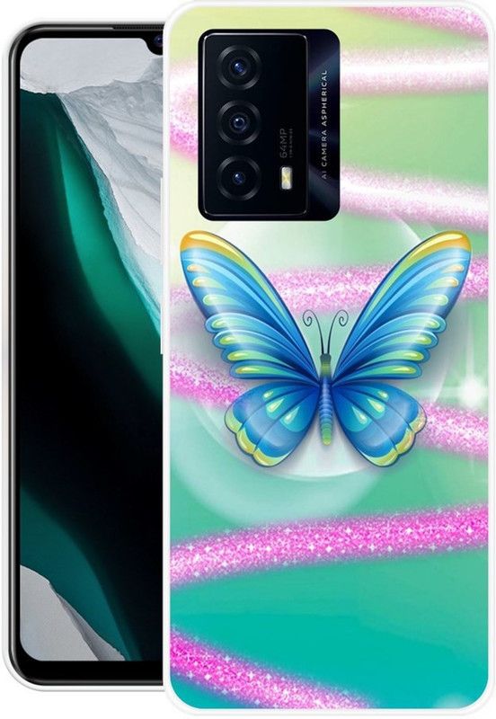 SUPER CASE Back Cover for IQOO Z5 5G  (Multicolor, Grip Case, Silicon)
