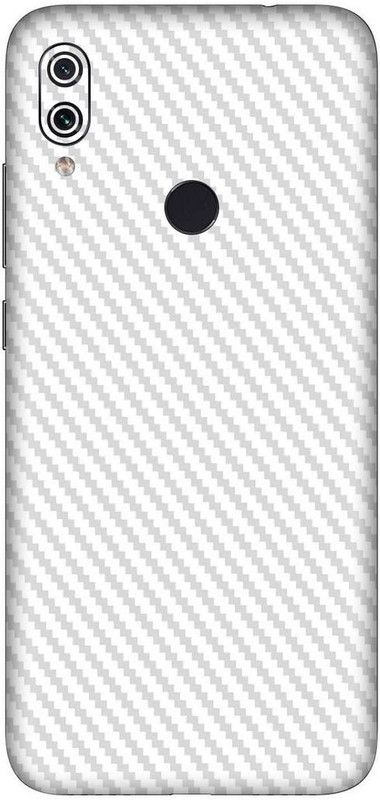 FCS Xiaomi Redmi Note 7 Mobile Skin  (3D White Carbon Fiber)