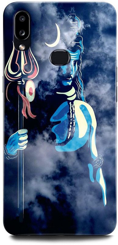 ORBIQE Back Cover for Samsung Galaxy M01s SHIVJI, LORD SHIVA, MAHADEV, BHOLENATH, TRISHUL  (Multicolor, Hard Case, Pack of: 1)