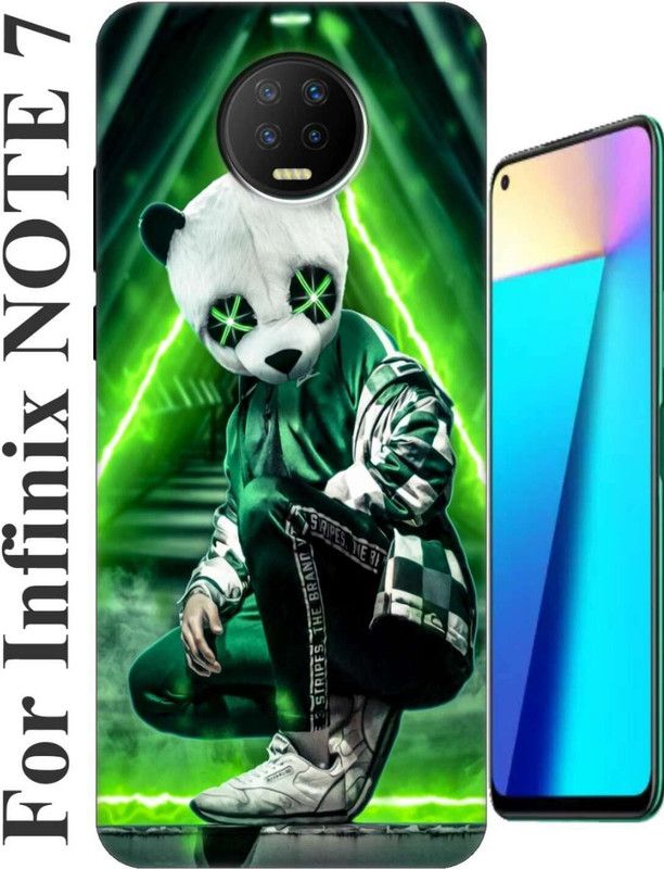 YorKtoLene Back Cover for Infinix Note 7 2666  (Yellow, Grip Case, Silicon, Pack of: 1)