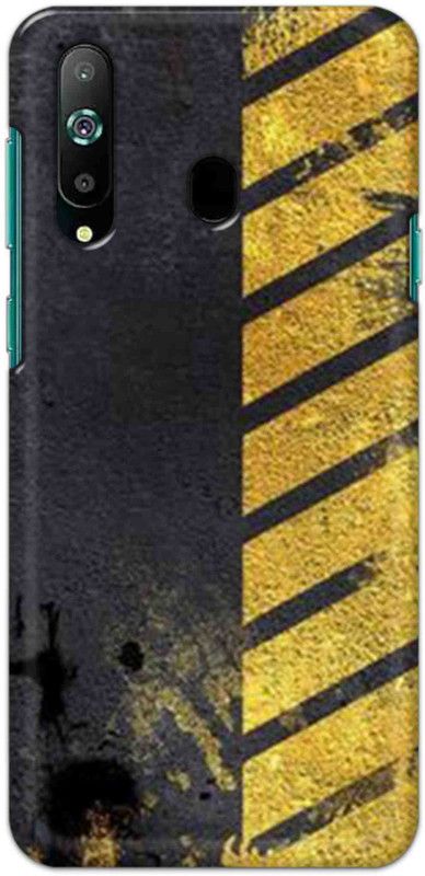 NDCOM Back Cover for Samsung Galaxy A8s Yellow Zebra Crossing Printed  (Multicolor, Hard Case, Pack of: 1)