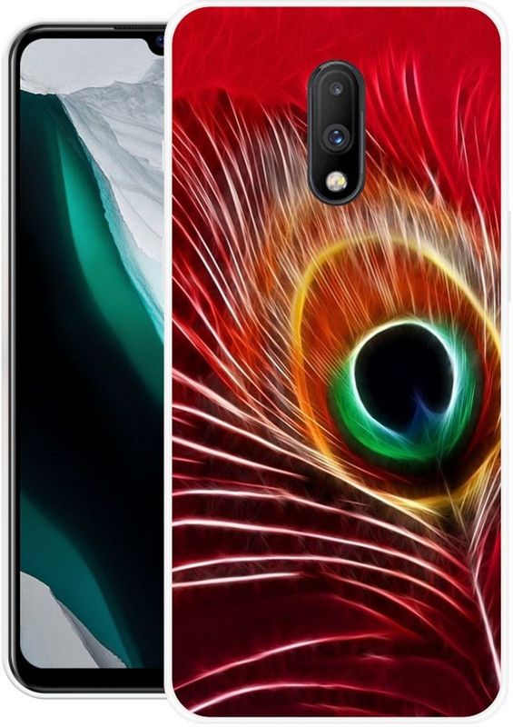INDIALAND Back Cover for OnePlus 7  (Multicolor, Grip Case, Silicon, Pack of: 1)