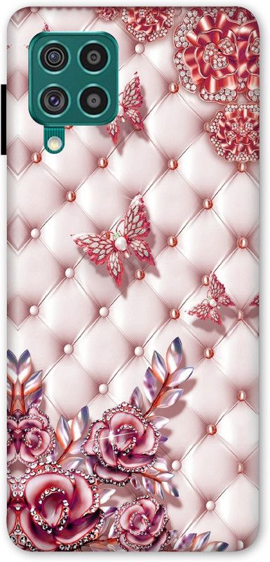 A1 Prints Back Cover for Samsung Galaxy F62  (Pink, Hard Case, Pack of: 1)