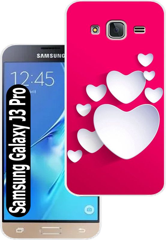 Goldista Back Cover for Samsung Galaxy J3 Pro  (Multicolor, Flexible, Silicon, Pack of: 1)