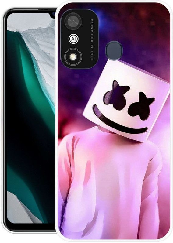 JATLAND Back Cover for Itel A27  (Multicolor, Grip Case, Silicon, Pack of: 1)
