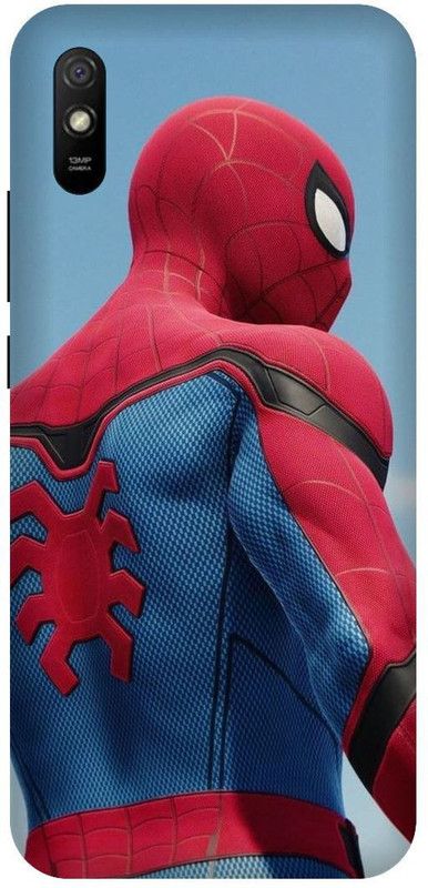 KARJUN Back Cover for Mi Redmi 9i, Spiderman Multicolour Printed Back Cover  (Multicolor, Hard Case, Pack of: 1)