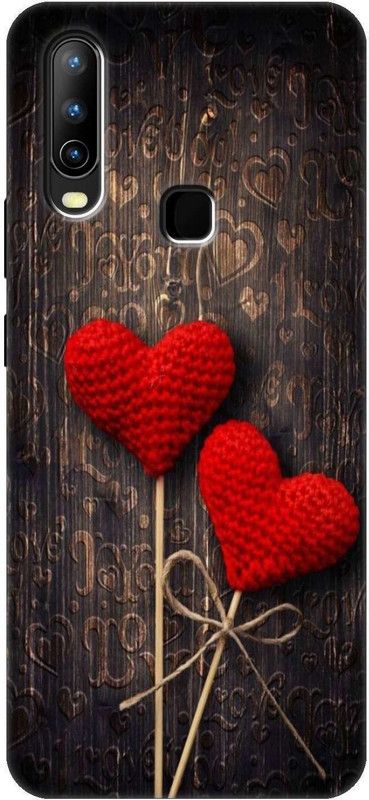 Mizlox Back Cover for Vivo Y15  (Brown, Grip Case, Silicon, Pack of: 1)