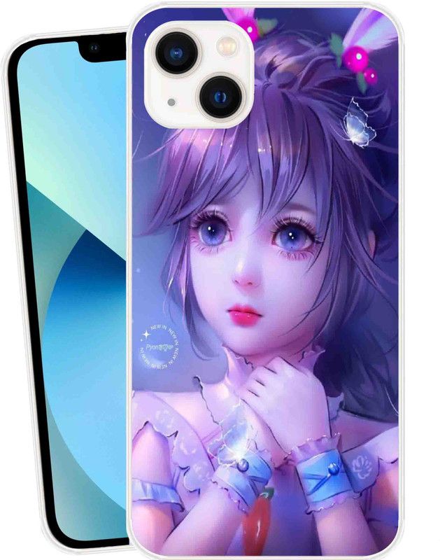 MKprint Back Cover for iPhone 13  (Multicolor, Flexible, Silicon)