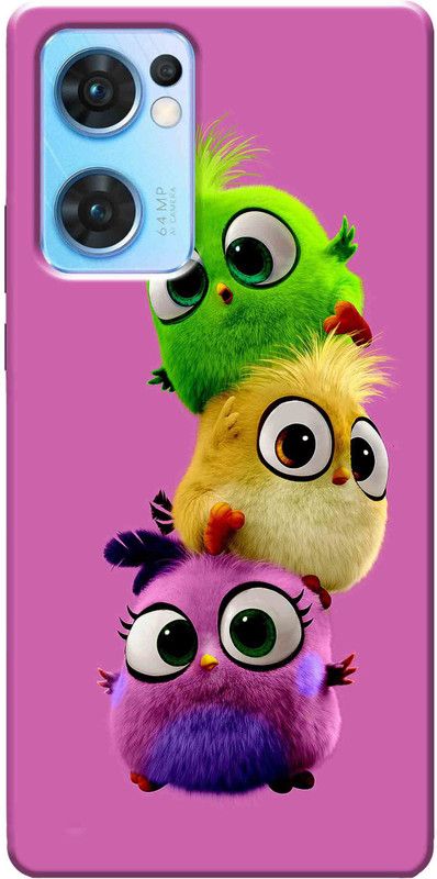 Sheorano Back Cover for OPPO Reno7 5G 2829  (Multicolor, Flexible, Silicon, Pack of: 1)