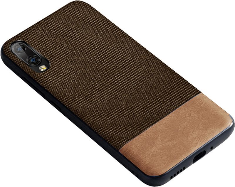Kapa Back Cover for Vivo Nex (Fabric Series)  (Brown, Pack of: 1)