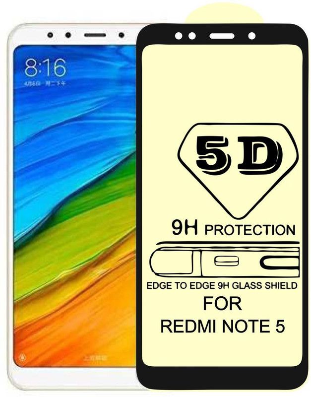 Sasta Bazar Tempered Glass Guard for Redmi Note 5 5D 9H  (Pack of 1)
