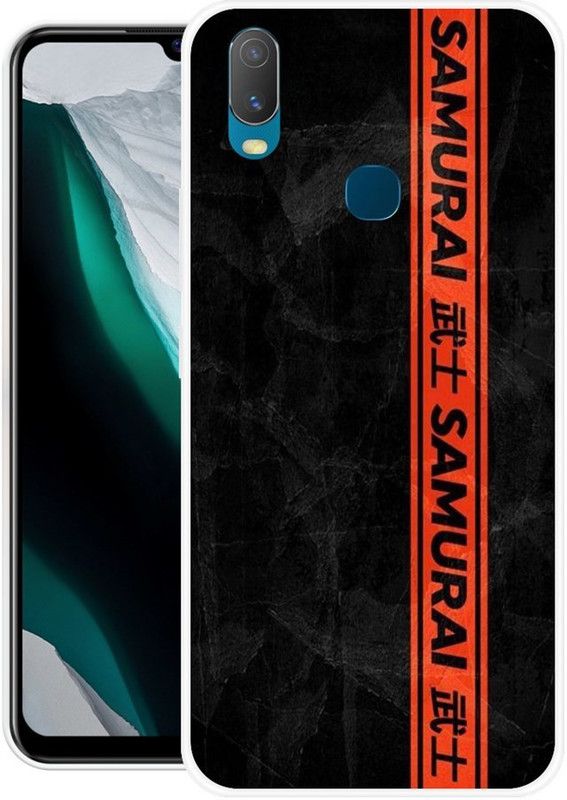JAYFOX Back Cover for Vivo Y11  (Black, Orange, Silicon)