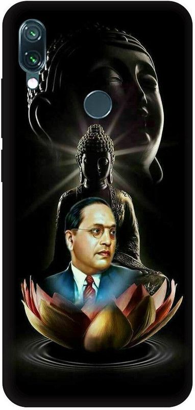 THESTONEWELL Back Cover for Redmi note7 note7s dr bhimrav gautam buddh Ambedkar baba shaib cases cover  (Multicolor, Shock Proof, Pack of: 1)