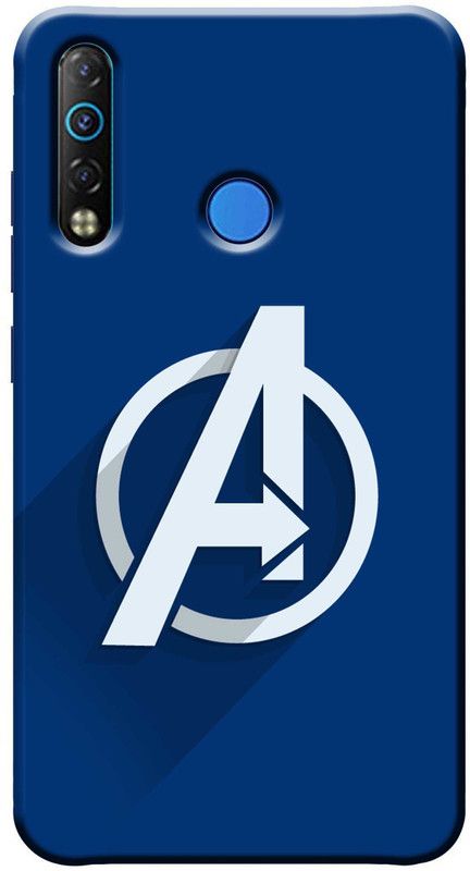 YorktoSis Back Cover for Tecno Camon 12 Air  (Blue, Anti-radiation, Silicon, Pack of: 1)