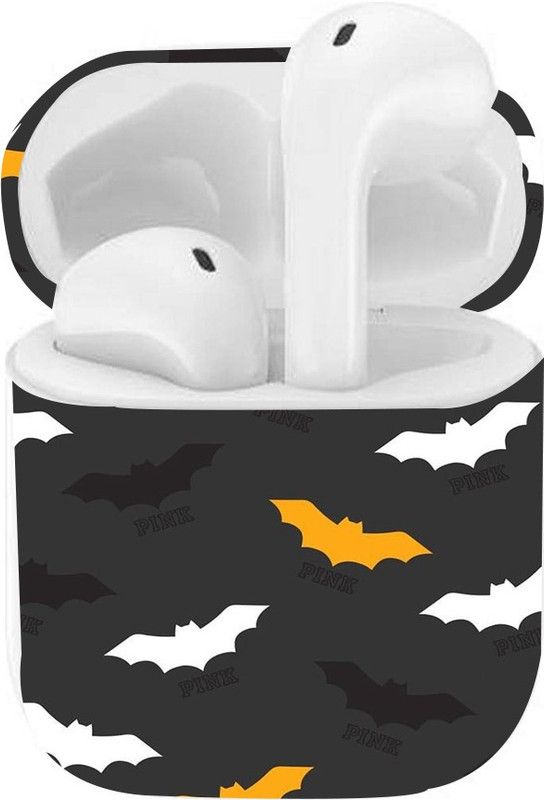 CLAXA Bats at Night Realme Buds Air Neo Designer Skin Guard, Bats at Night Mobile Skin  (Bats at Night Skin With Super matte finish)