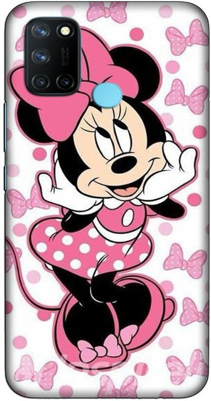 CROKIAN Back Cover for Realme 7i Minnie mouse Back Cover  (Multicolor, Hard Case, Pack of: 1)