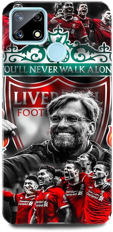 MP ARIES MOBILE COVER Back Cover for realme C25,RMX3193, Liverpool slogan Liverpool Logo Football You Will Never Walk Alone  (Multicolor, Hard Case, Pack of: 1)