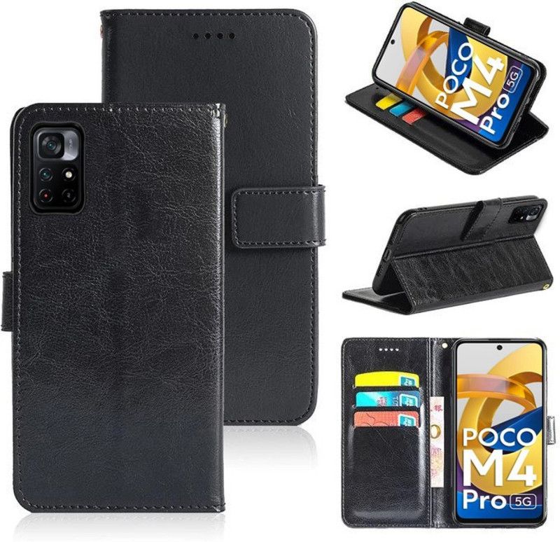 Digoz Back Cover for Poco M4 Pro 5G  (Black, Dual Protection, Pack of: 1)