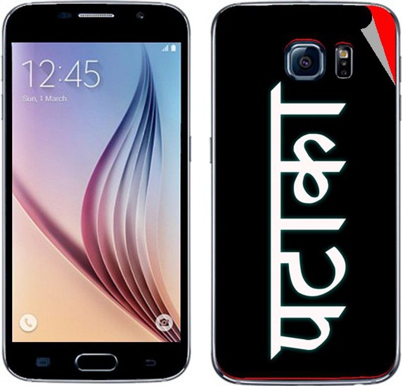 Snooky Samsung Galaxy S6 Mobile Skin  (Black)