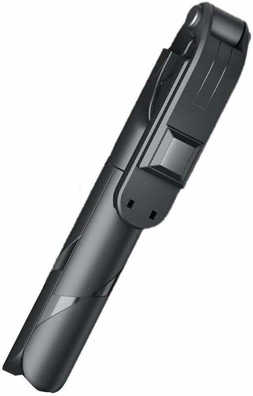 Gentle e kart selfie stick tripod is suitable for universal cellphones Bluetooth Selfie Stick  (Black, Remote Included)