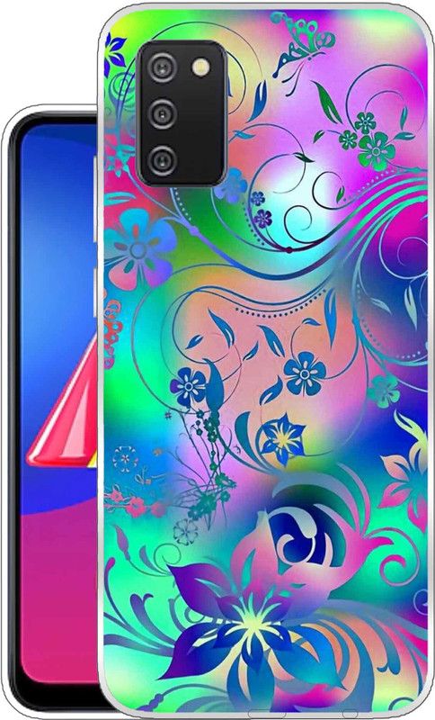 Vascase Back Cover for Samsung Galaxy F02s  (Multicolor, Dual Protection, Silicon, Pack of: 1)