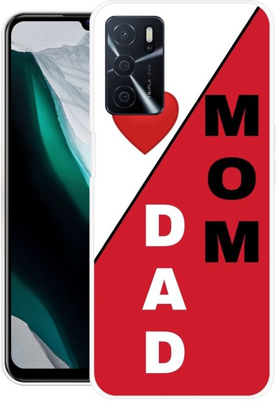 Looy Back Cover for Oppo A16  (Red, Flexible, Silicon, Pack of: 1)