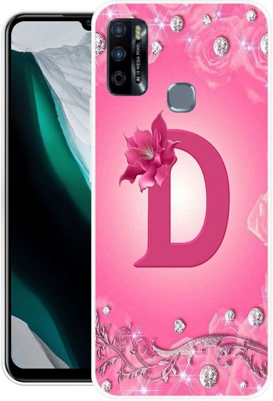 NEVYZAP Back Cover for Infinix Smart 4 Plus  (Pink, Grip Case, Silicon, Pack of: 1)