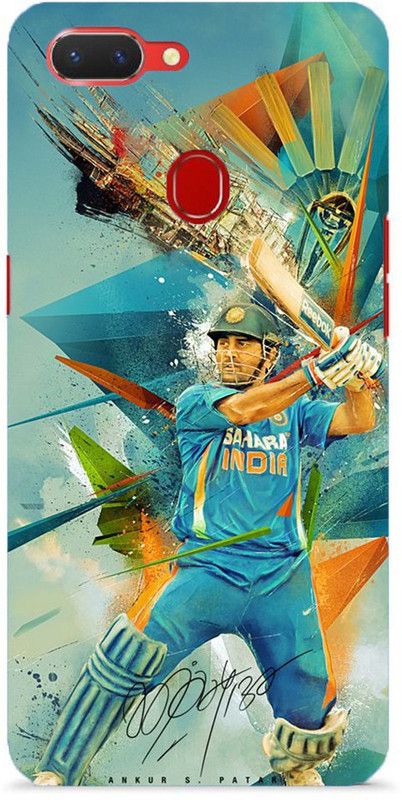 NDCOM Back Cover for Oppo A5 Captain Cool MS Dhoni Maahi Printed  (Multicolor, Hard Case)