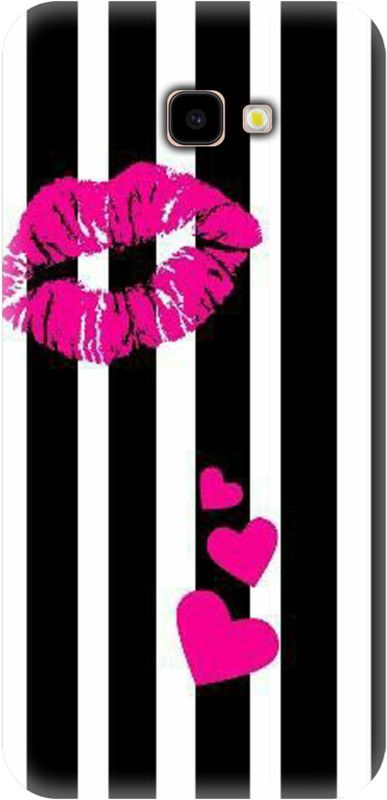Smutty Back Cover for Samsung Galaxy J4 Plus, SM-J415F - Lipstick Print  (Multicolor, Hard Case)
