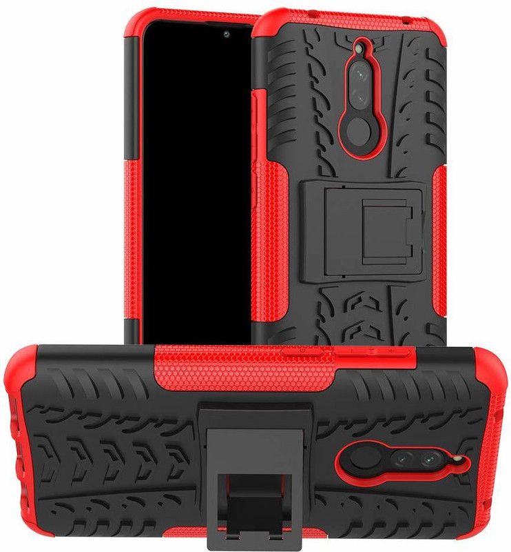 Snatchy Back Cover for Redmi 8A  (Red, Pack of: 1)