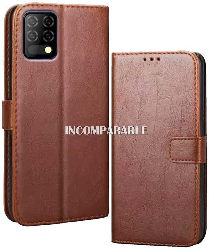 Incomparable Back Cover for I Kall Z8  (Brown, Cases with Holder, Pack of: 1)