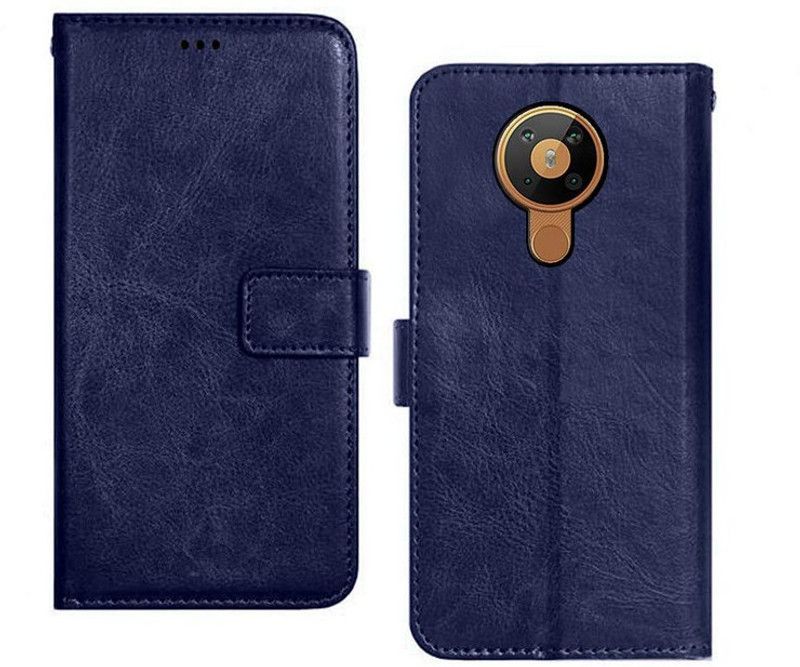 Rakulo Flip Cover for Nokia 5.3  (Blue, Dual Protection, Pack of: 1)