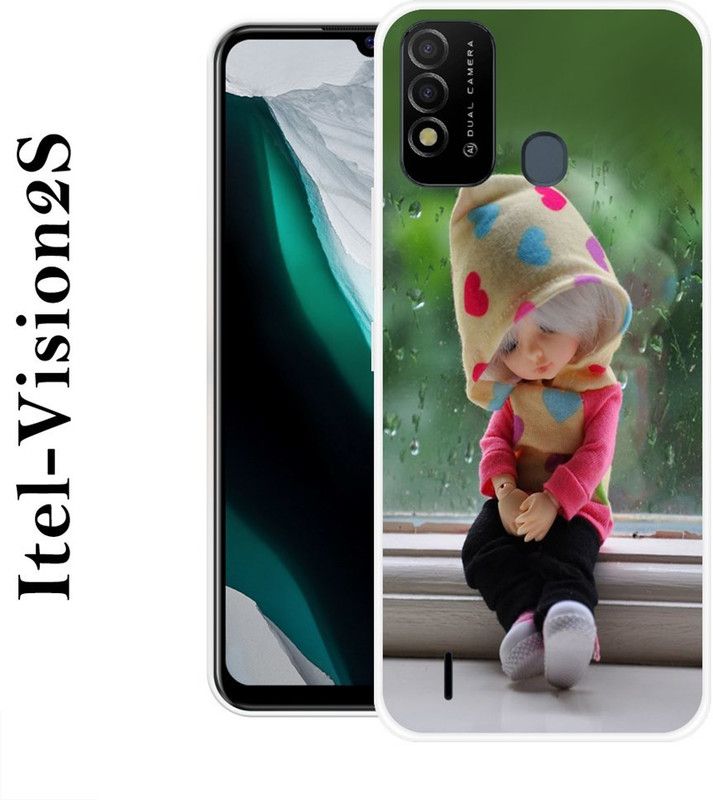 redfly Back Cover for Itel Vision 2s  (Multicolor, Silicon)