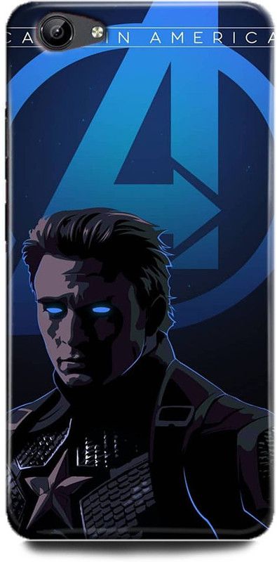 FIKORA Back Cover for Vivo Y71/1724 CAPTAIN AMERICA PRINTED  (Multicolor, Hard Case)