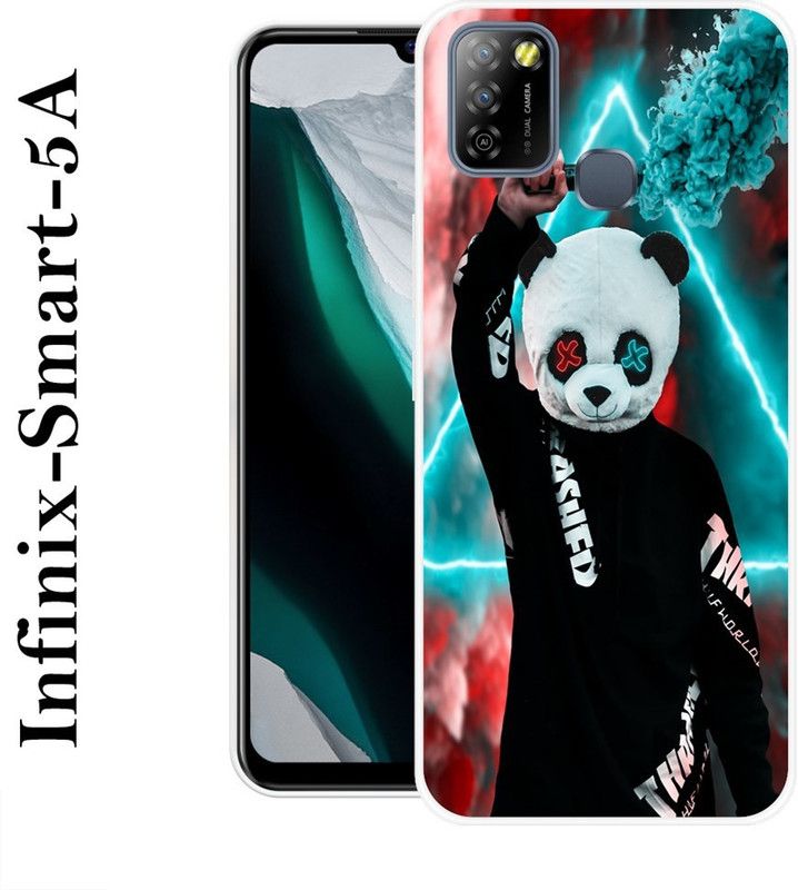SUPERCASE Back Cover for Infinix Smart 5A  (Multicolor, Grip Case, Silicon)