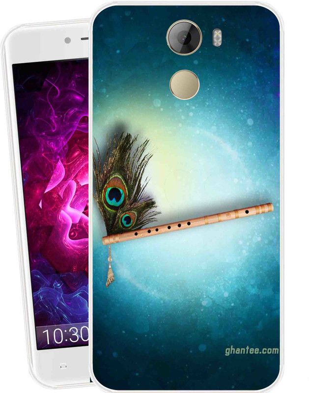 Mkprint Back Cover for Gionee A1 Lite  (Blue, Silicon)