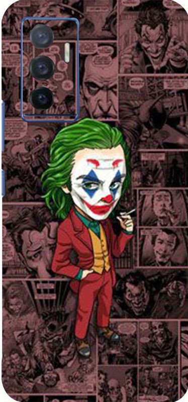 Mclaxa Joker Art Back Skin Guard, Joker Art, Vivo V23e Mobile Skin  (Joker Art With Super Matte Finish)