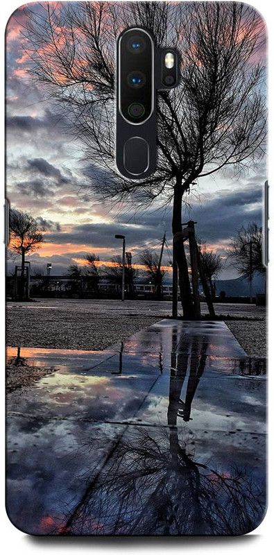 GRAFIQE Back Cover for OPPO A9 2020 CPH19371 ART, TREE, WALLPAPER, GROUND, 3D  (Multicolor, Shock Proof, Pack of: 1)